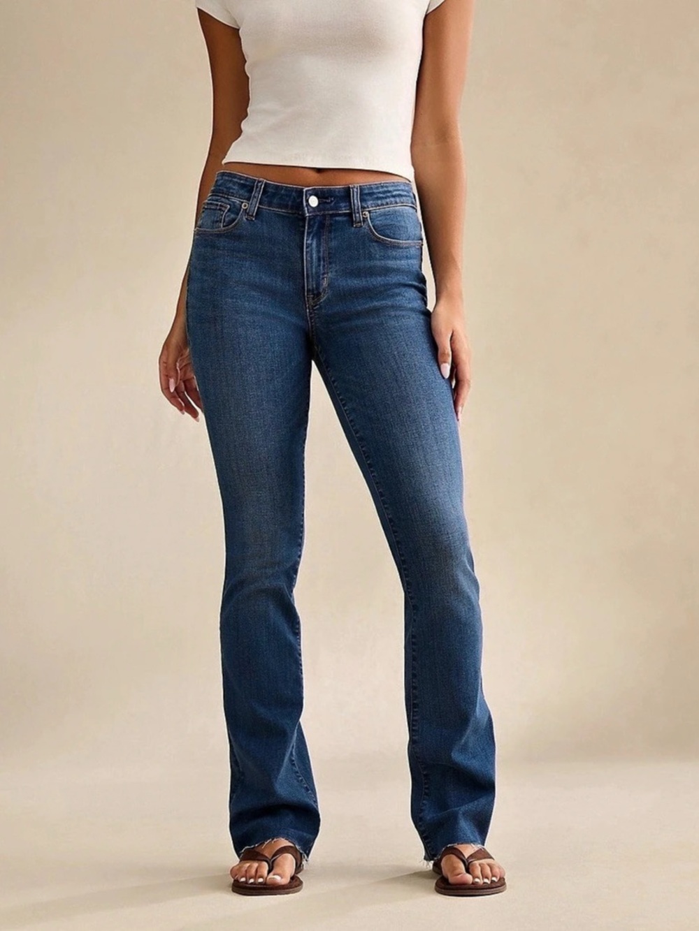 American Eagle Next Level High Waisted Skinny Kick Jeans 4 Short